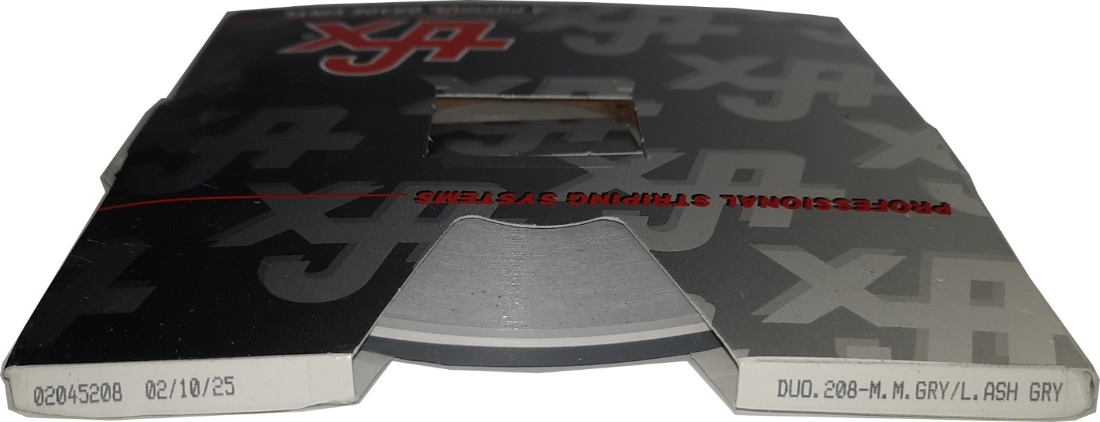 DISCOUNTED 2 COLOR 4/16″ Roll Pinstripe 237 Dk. Charcoal Met / Charcoal Met