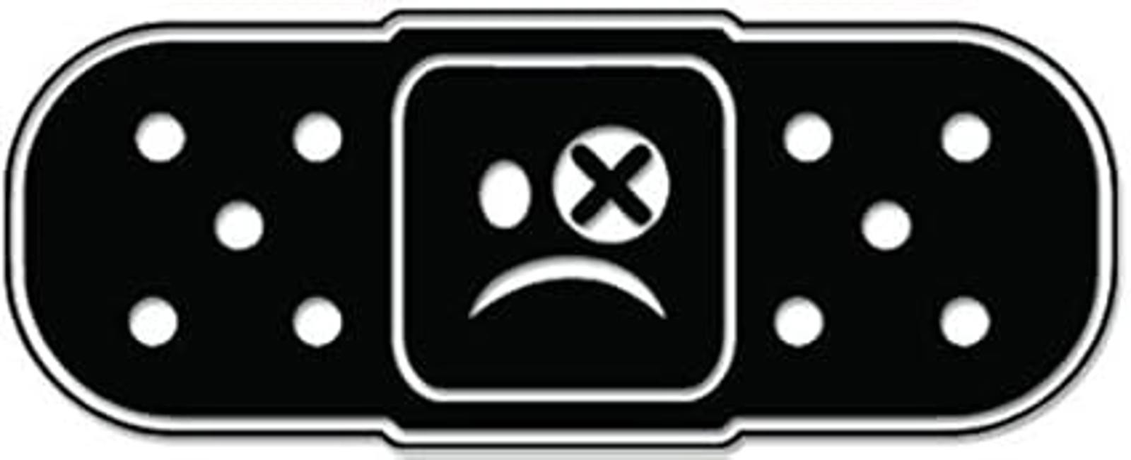 5″ JDM Band Aid Ouch Vinyl Bumper Sticker