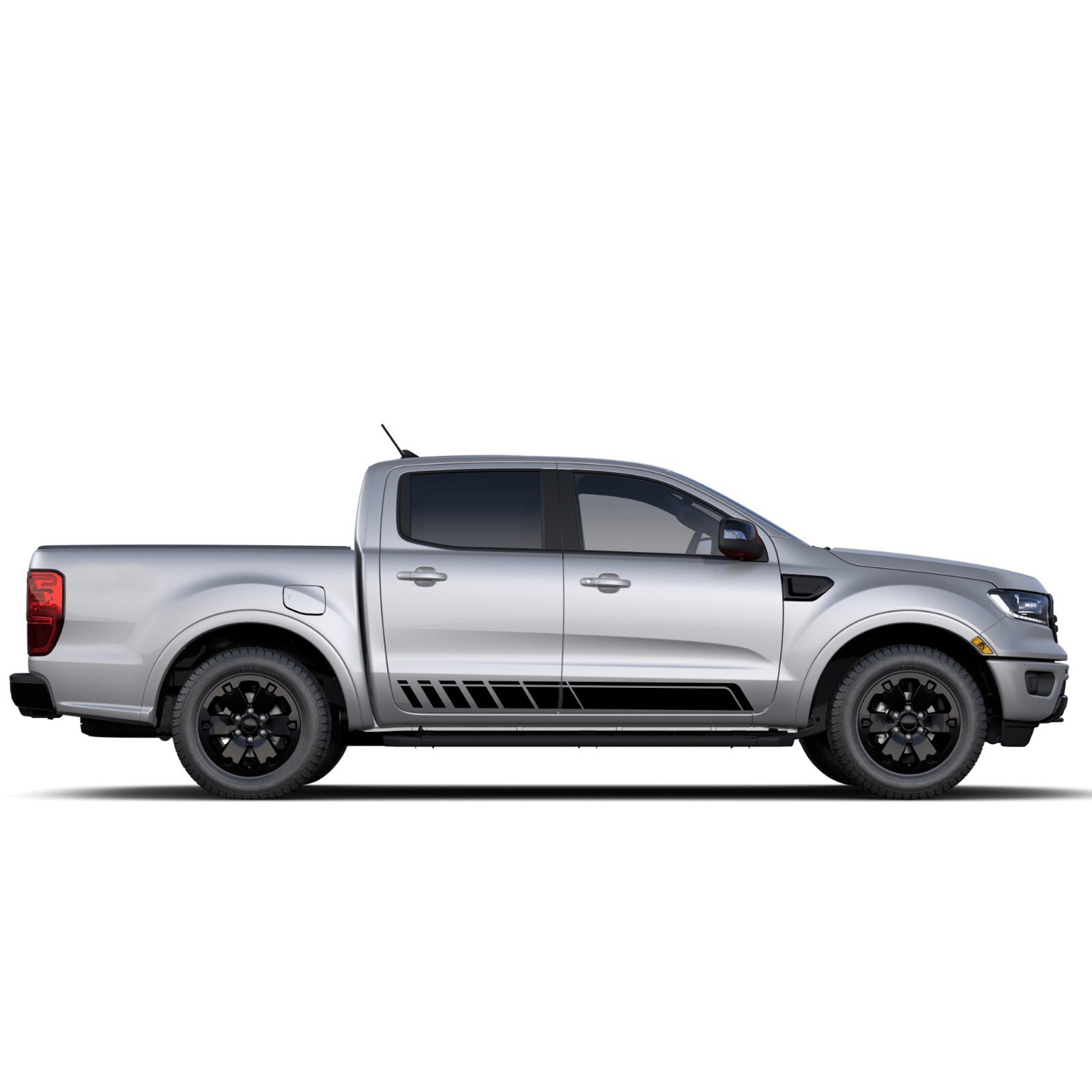 Rocker side stripes graphics stickers decals compatible with Ford Ranger