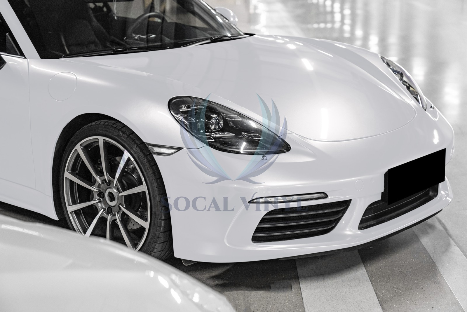 PET Pearl White Gloss White Vehicle Vinyl Wrap Decal Sheet Film Like Paint