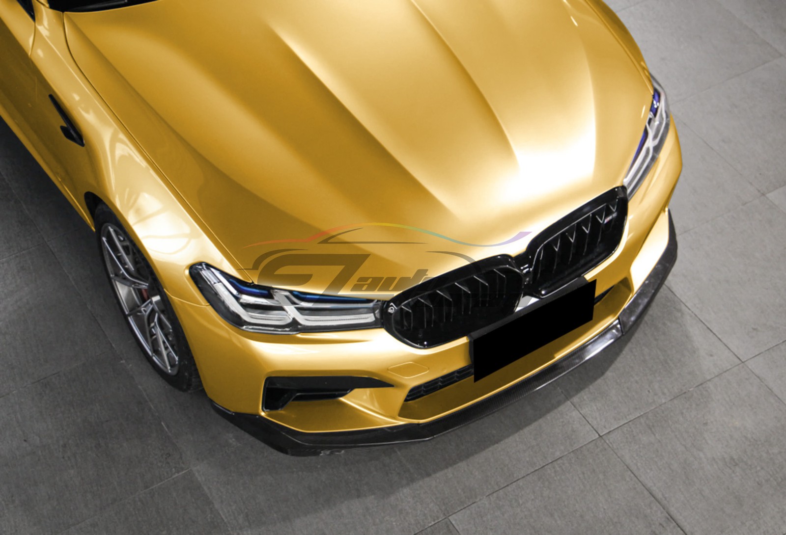 Gloss Metallic Milano Gold PPF TPU Paint Protection Film Dry Wet Auto Vinyl Wrap