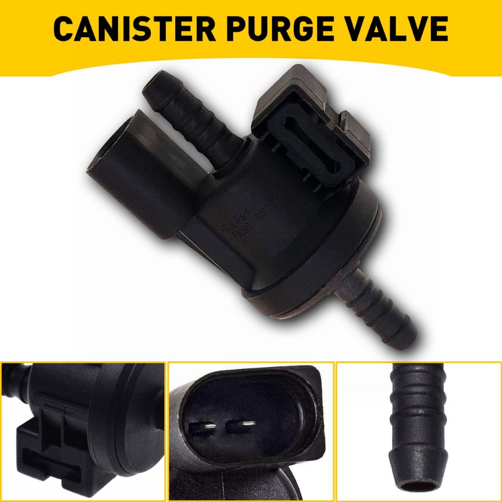 1/2Set Vapor Canister Valve Solenoid Purge For Audi A6 A4 A8 Q7 Volkswagen Passa