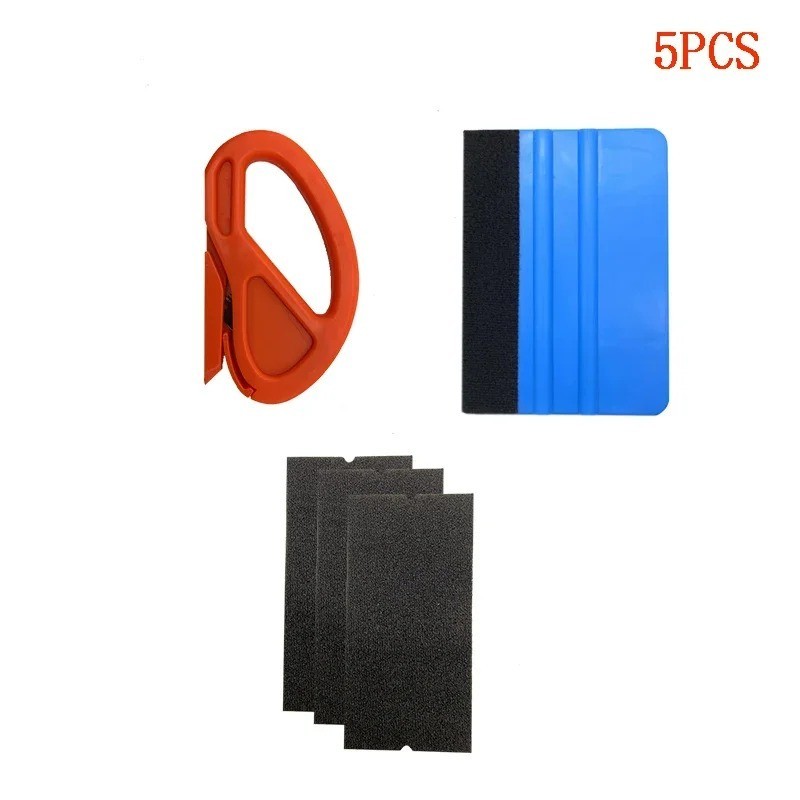 Car Window Tint Kit Vinyl Wrap Tools Squeegee Vehicle Film Application Set