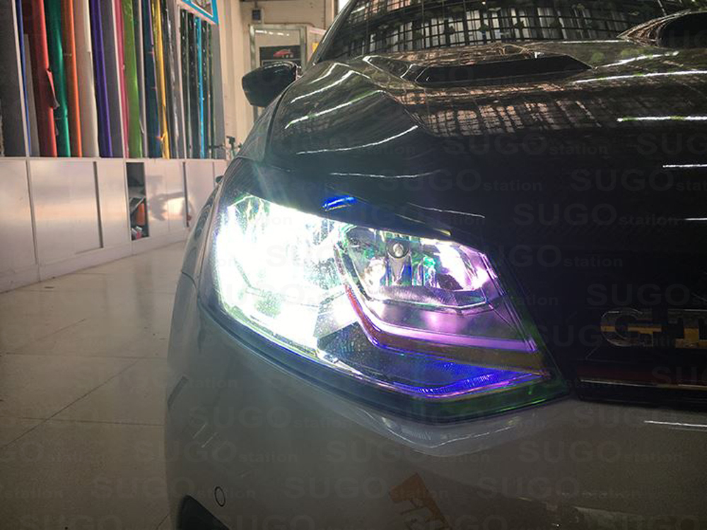 GLOSSY Chameleon Neo Colorful Headlight Tailight Plastic/Glass Vinyl Tint Film