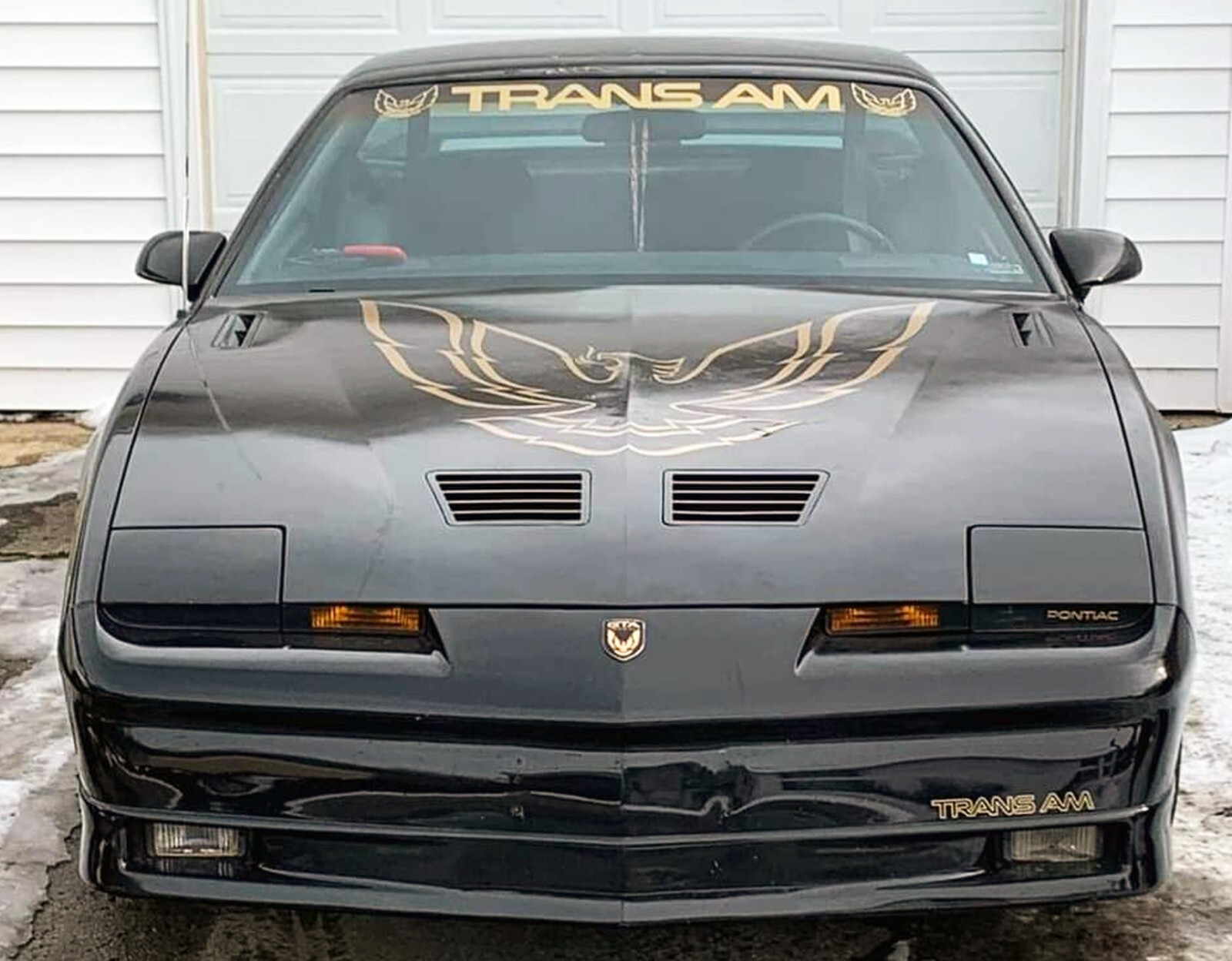 FITS TRANS AM With 2 Styles WINDSHIELD BANNER DIE CUT DECAL W/ Application Tool