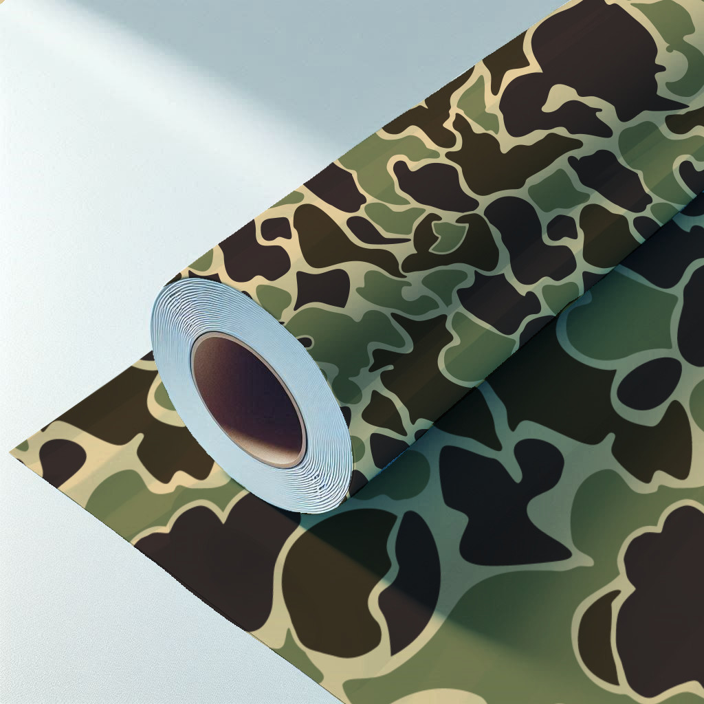Camouflage / Camo Drake Inspired Rocker Decal Truck Premium Re-Skin Vinyl Wrap