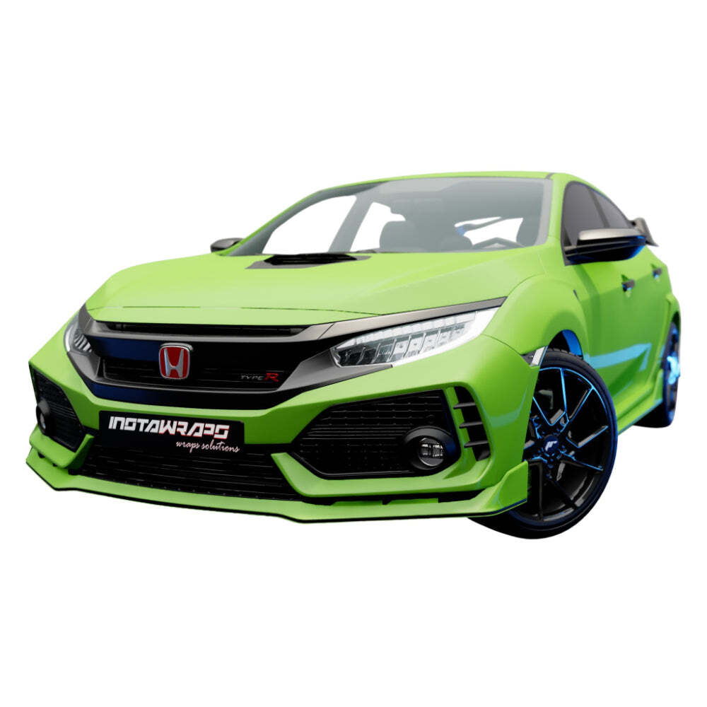 3M 1080 / 2080 Scotchprint Satin Apple Green Vinyl Car Wrap Film | S196