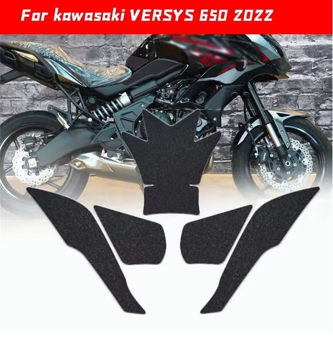 Motorcycle Anti Slip Oil Tank Pad Cover Protector Sticker For VERSYS 650 2022