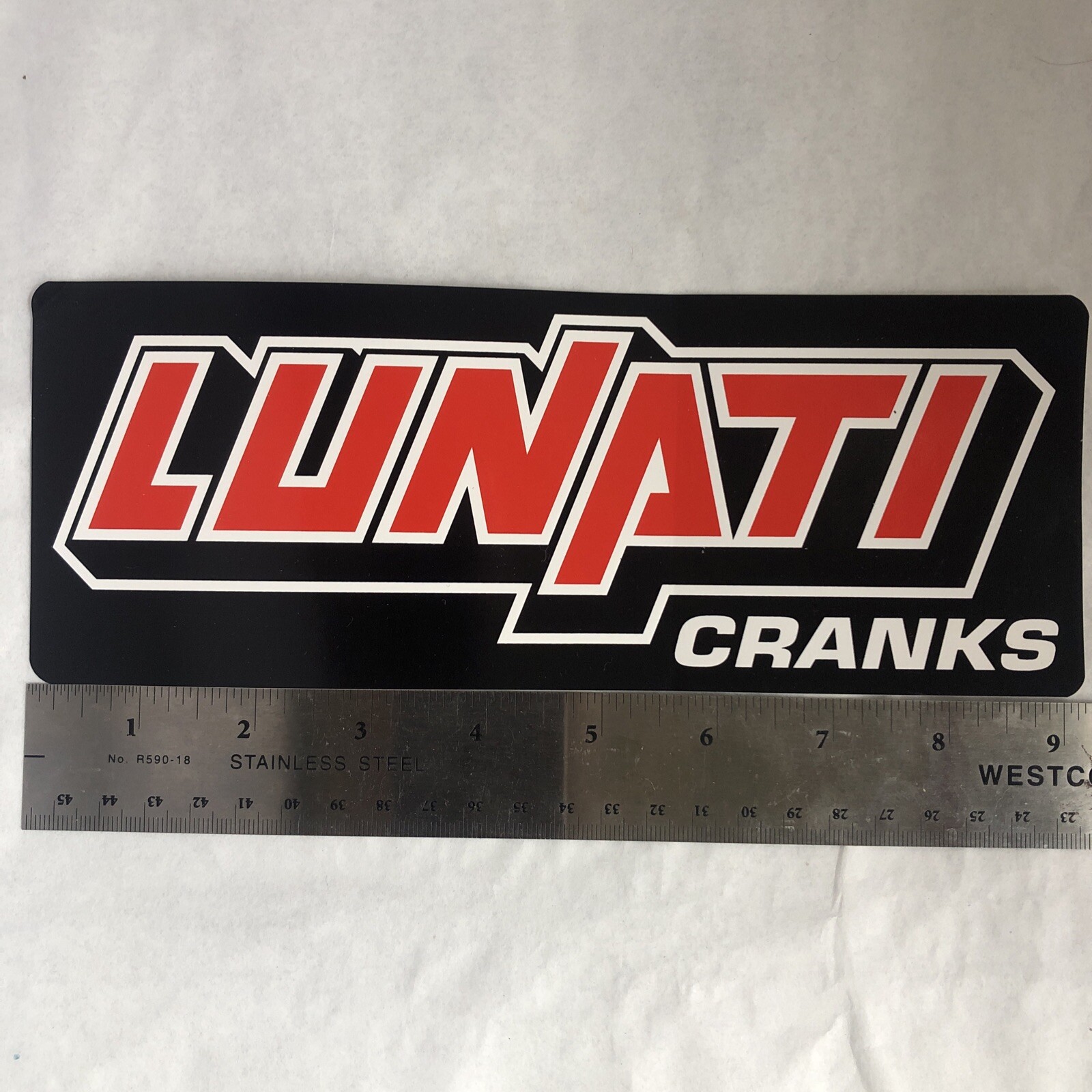 Lunati Cranks A Holley Performance Brand Decal Racing NHRA NASCAR Street Outlaws