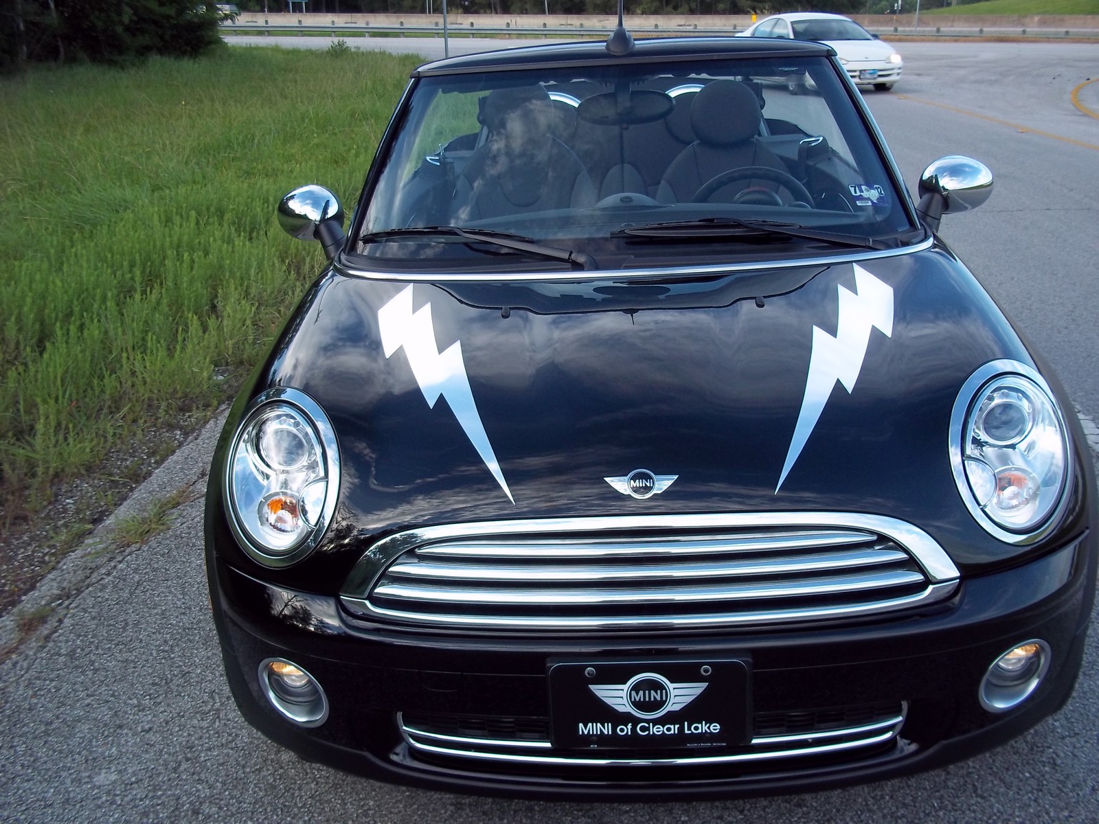 Mini Cooper Lightning Bonnet Stripe Graphic Decals FIT ALL YR & MODELS