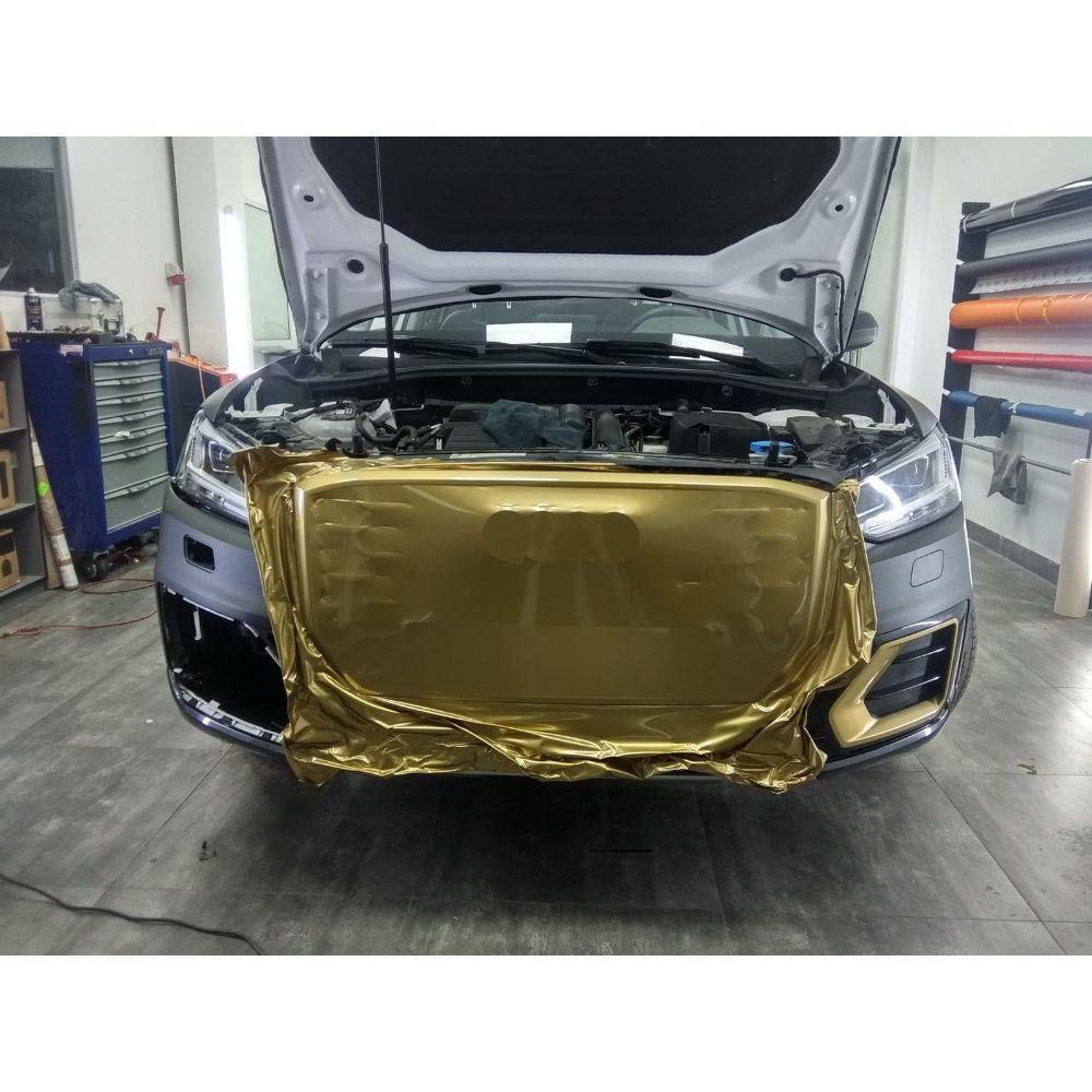 Avery Dennison SW900 Supreme Gloss Gold Metallic Vinyl Car Wrap Film | 215-M