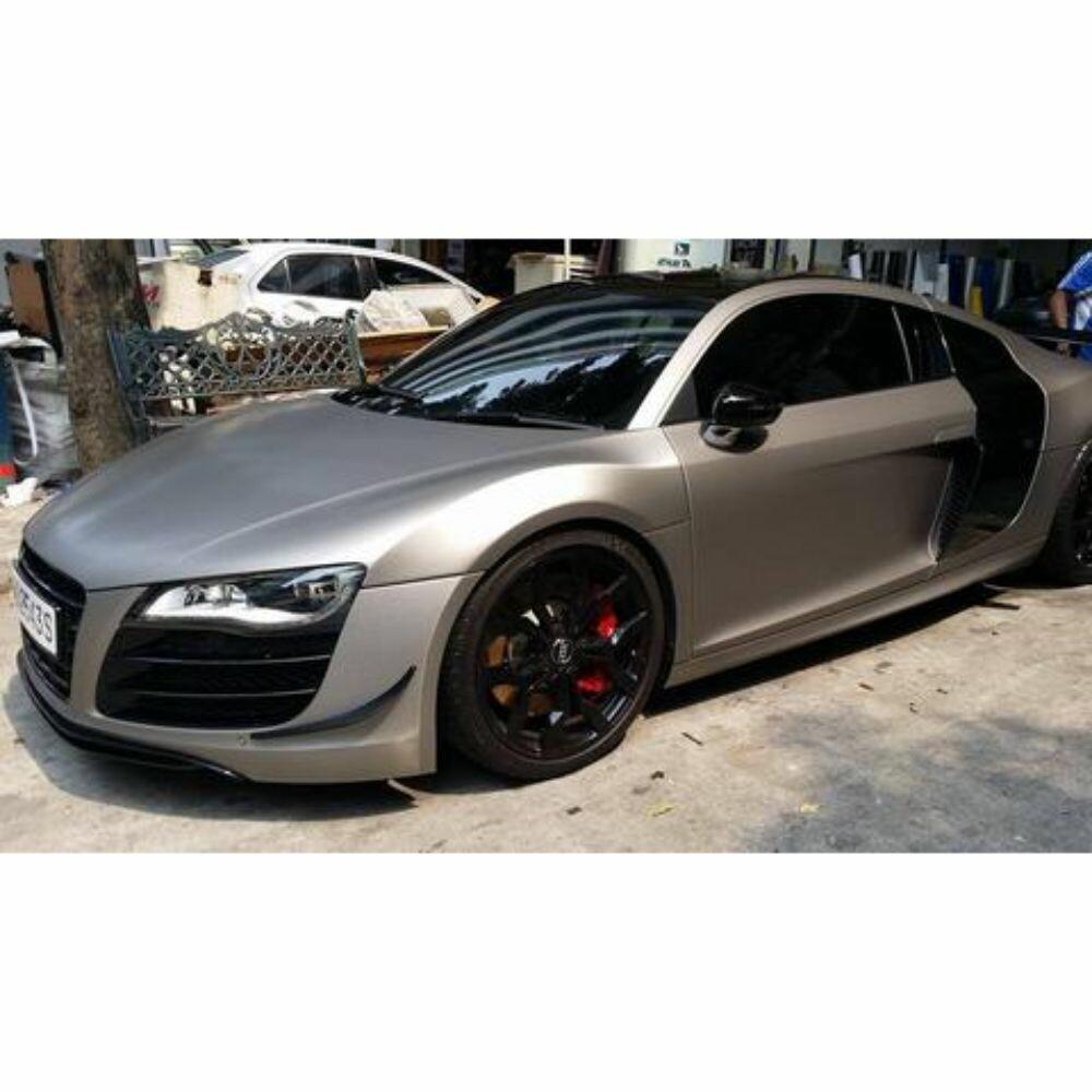 3M 2080 Scotchprint Brushed Titanium Vinyl Flex Car Wrap Film | BR230