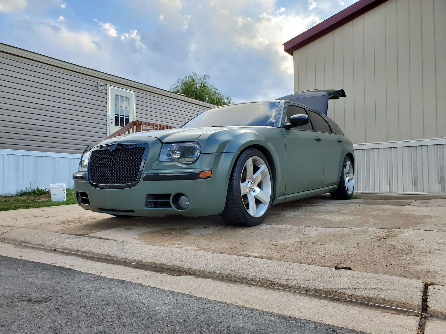 VVivid Xpo Matte Military Green Vinyl Car Wrap Film | V148