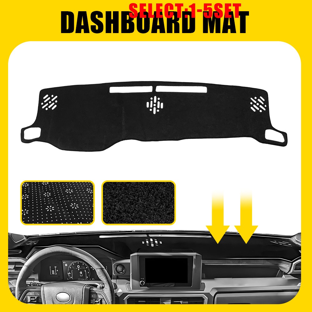 Non-Slip For 2024-25 Toyota Tacoma Dashboard Cover Pad Dash Mat Accessories 1-5X