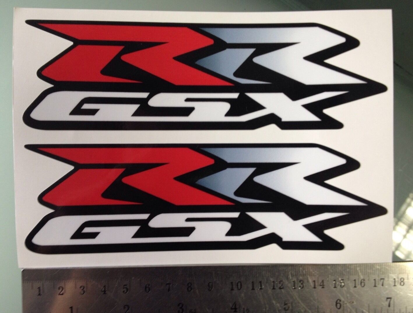 TP GSX-RR Decals / Stickers GSXRR GSXR RR MotoGP Suzuki ECSTAR (170mm x 51mm) X2