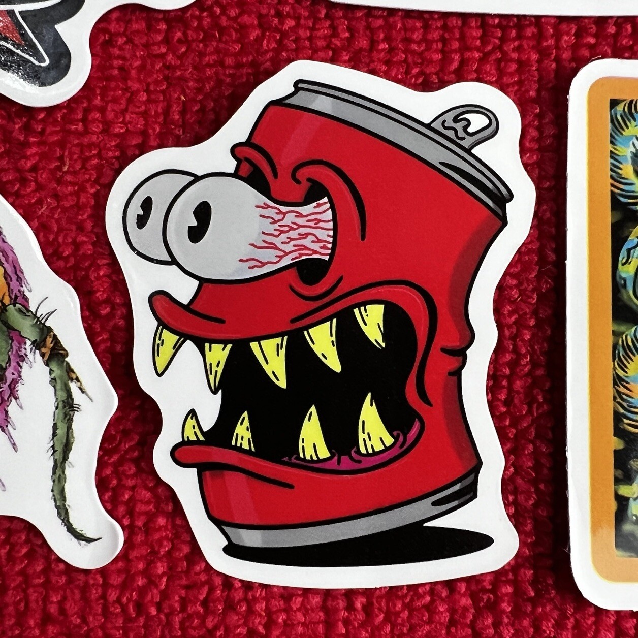 🔥 7 Rat Fink Mouse Ed Big Daddy Roth Hot Rod Art Vinyl Decal Sticker Car Truck