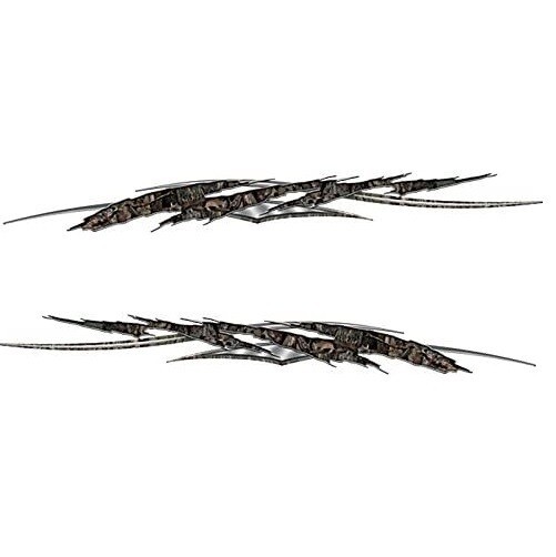 Wild Oak Tear Truck Auto Body Decal Wrap Side Panel Camouflage Hunting Graphics