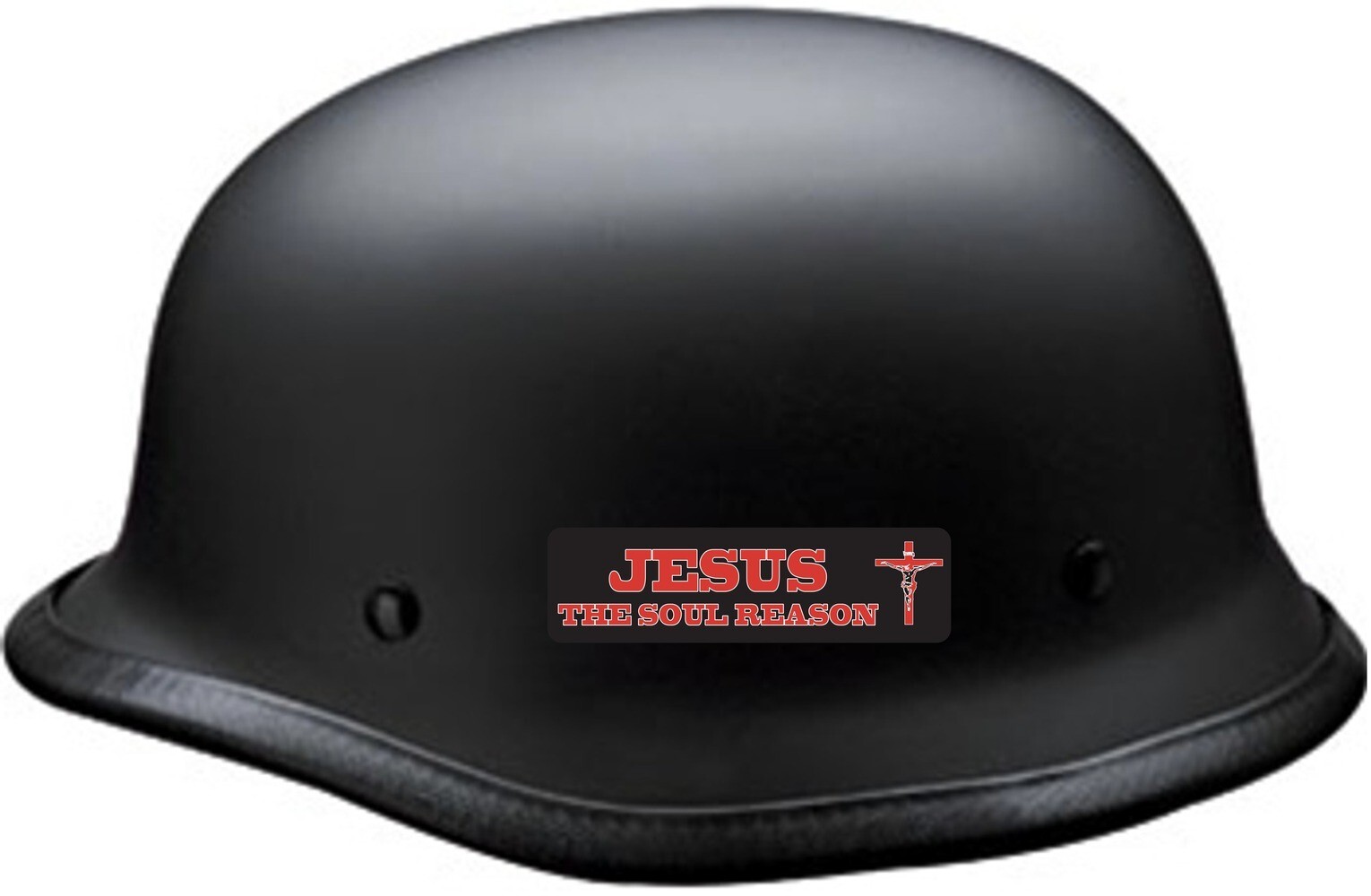 Jesus The Soul Reason Motorcycle Helmet Sticker D