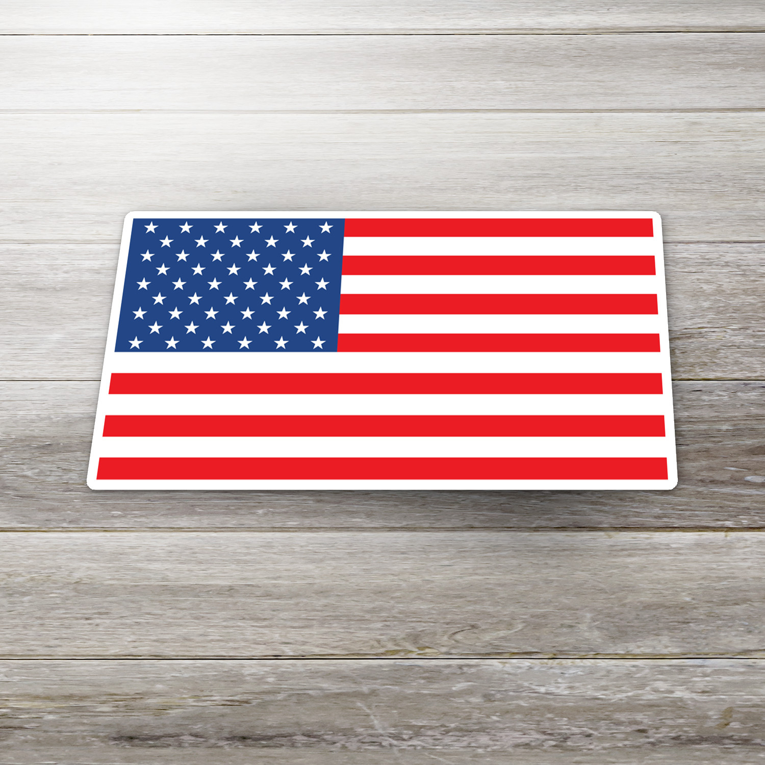 New American Flag Sticker USA UV Resist Vinyl Decal – US Flag Sticker