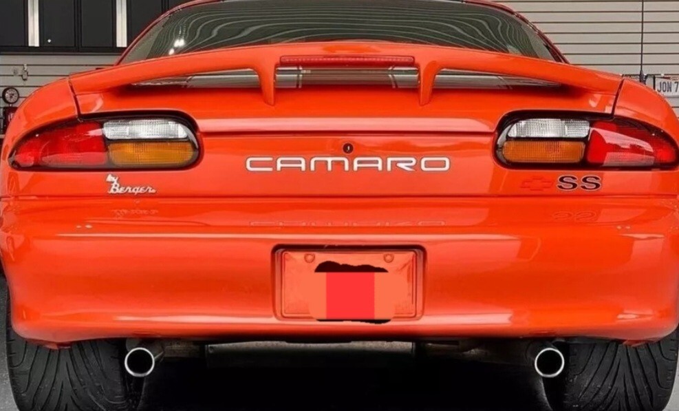 Rear Bumper Letters For 1993-2002 Chevy Camaro Precut Vinyl Decals stickers set