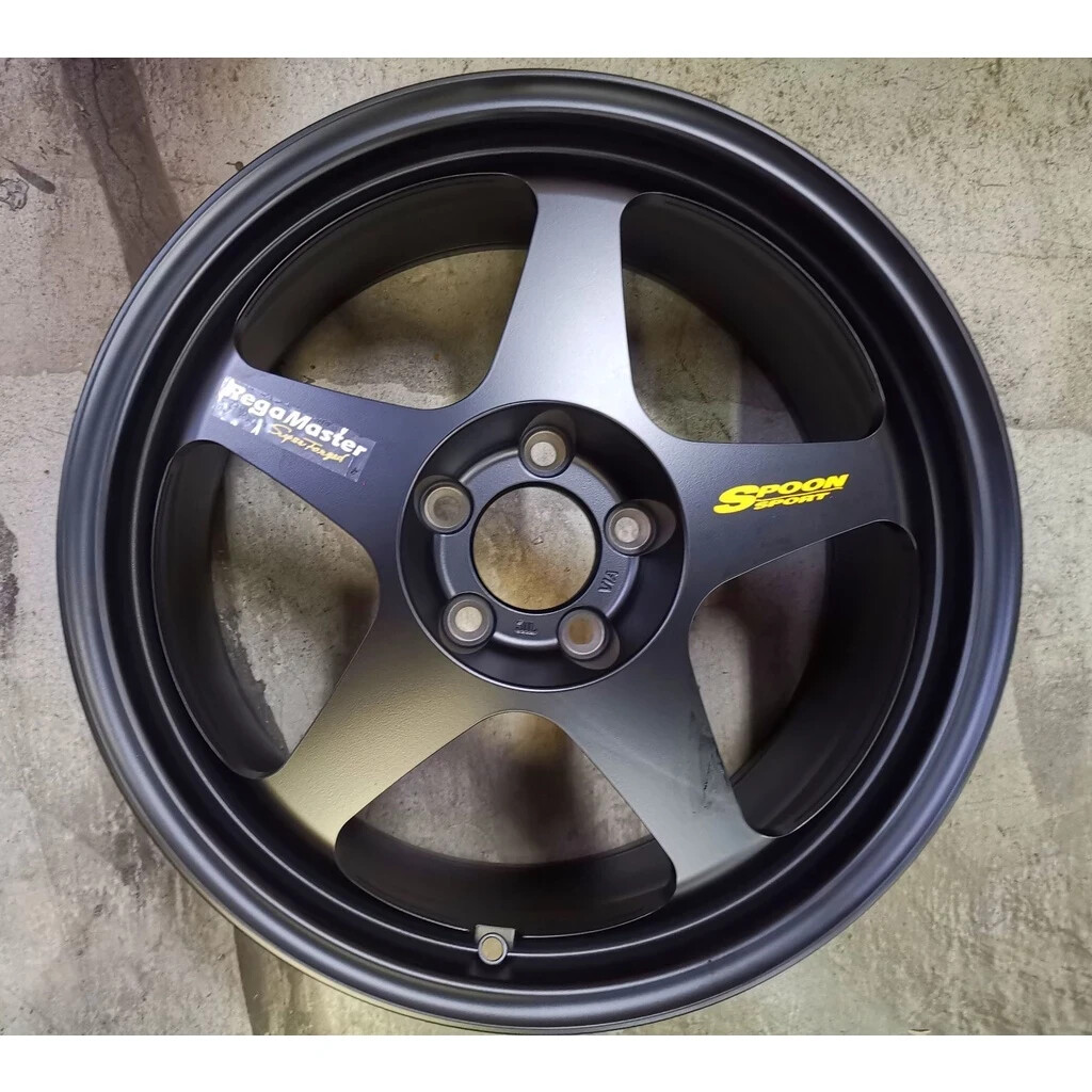 Rim Sticker Spoon Sports Sw388 1set(4pcs) AOW Nk Wheel Original Spec
