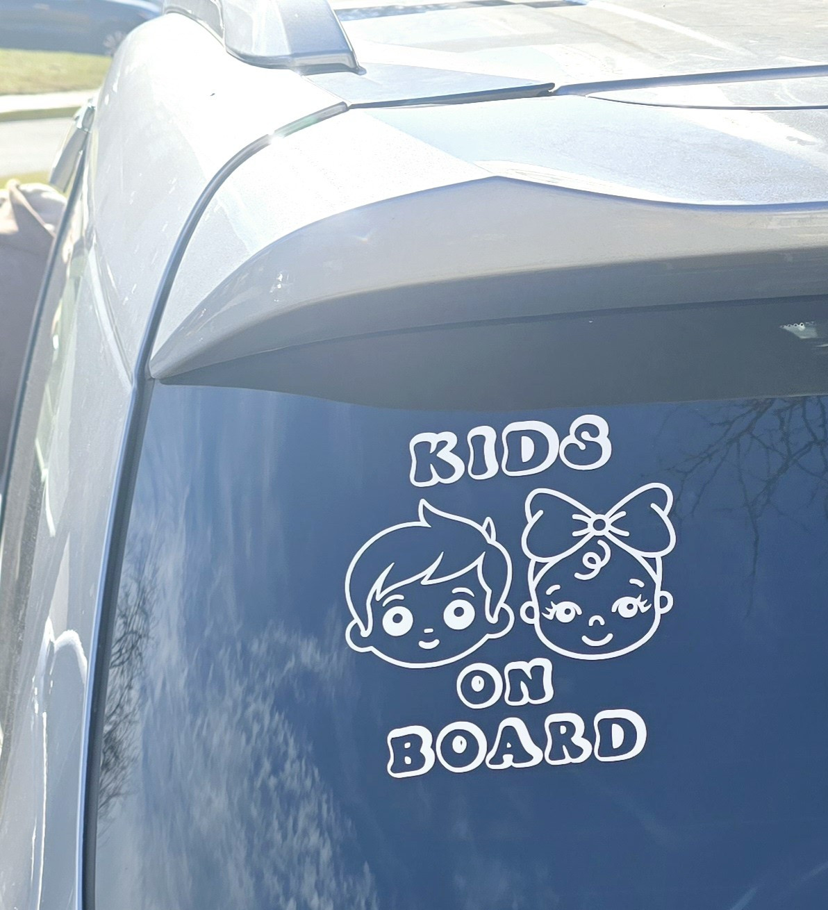 Kids On Board Car Decal