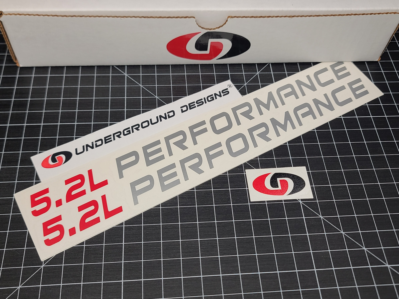 5.2L PERFORMANCE Decals (2pk) Magnum Hood Fender Accent Stickers Fits 92-02 Ram