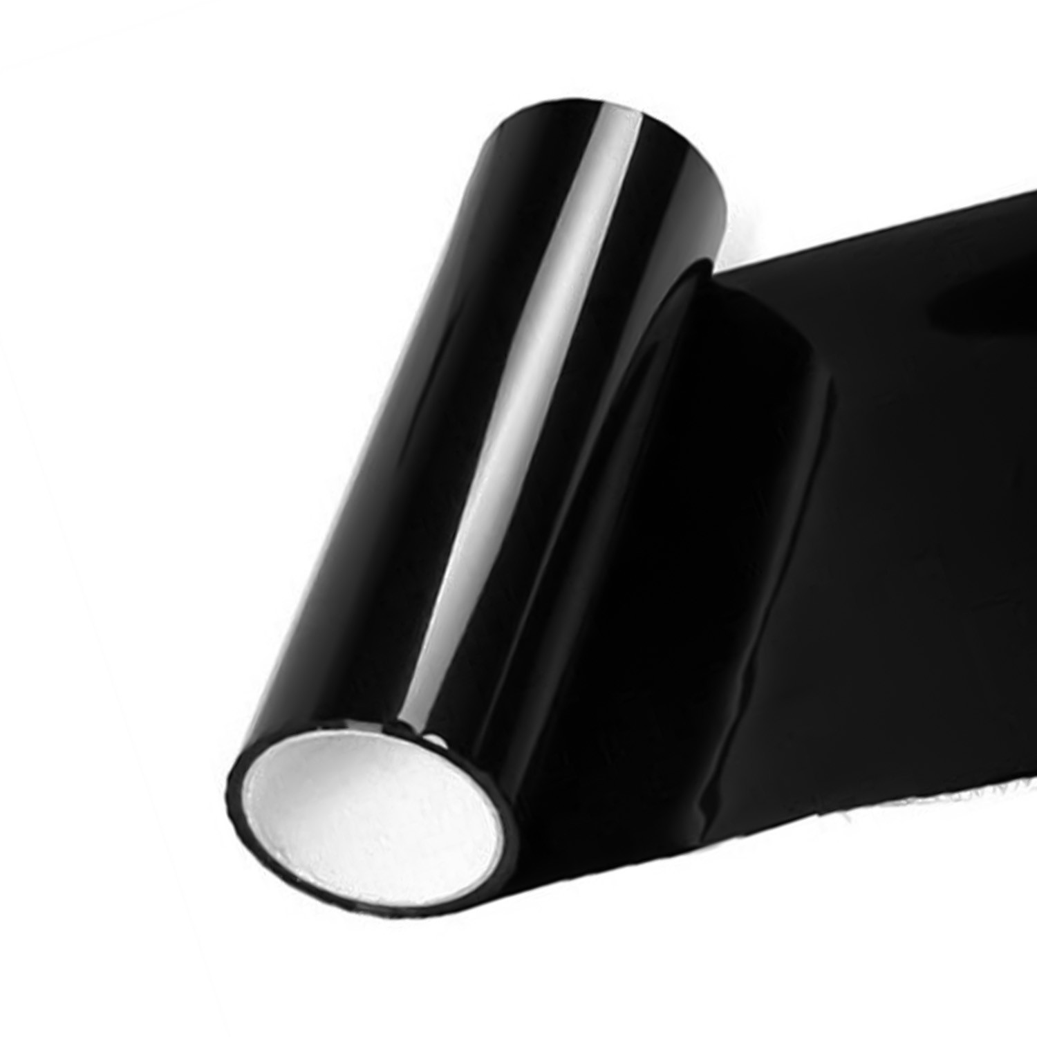 For Vehicle Light Black Protection Tint Film Easy Installation High Transparency