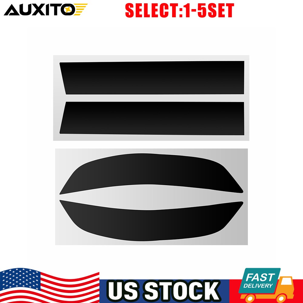 For 2024+ Chevy Traverse Front Rear Reflector Precut Smoke Vinyl Overlay 4-20X