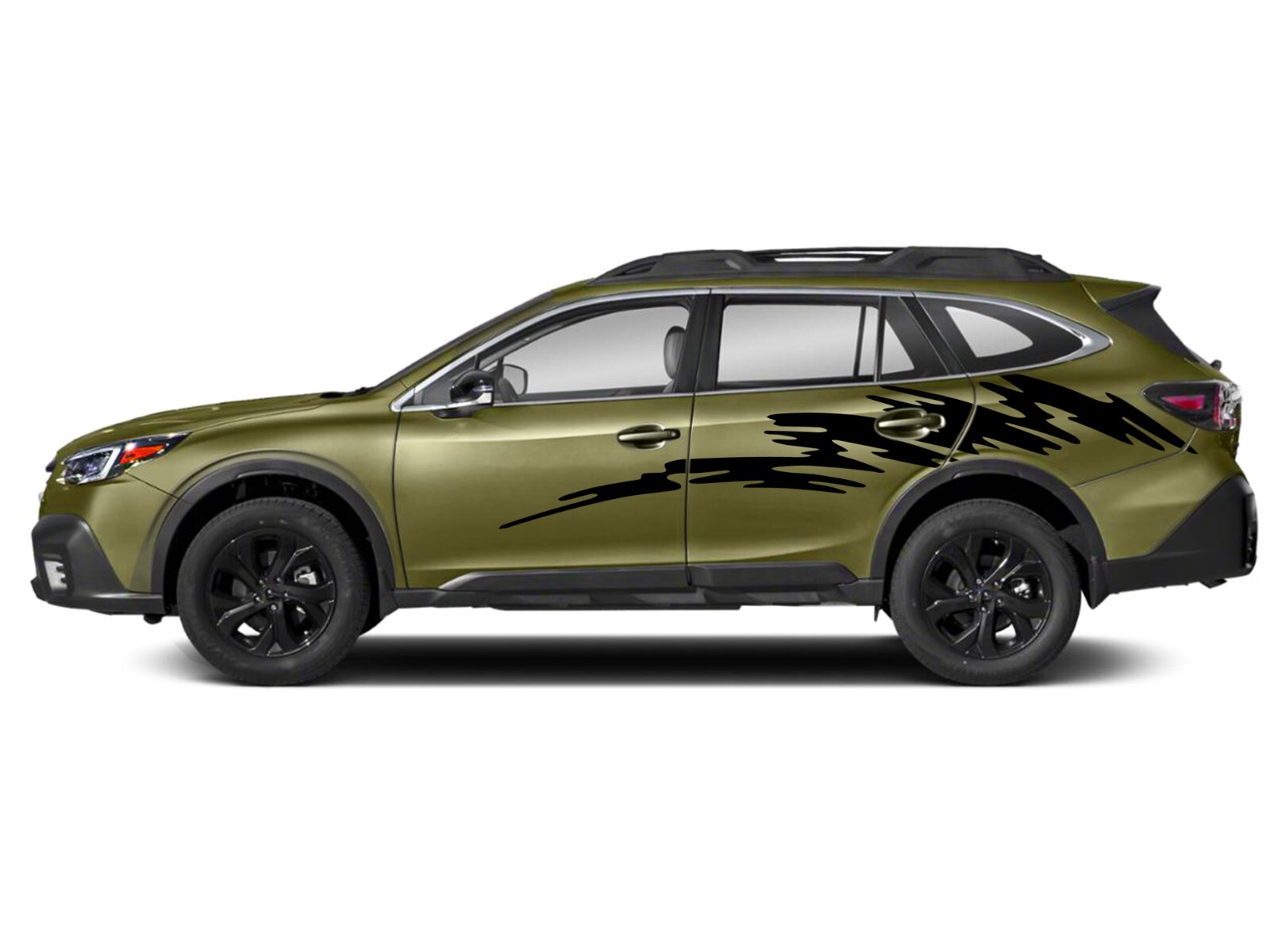 Side door paint graphics stickers decal compatible with Subaru Outback