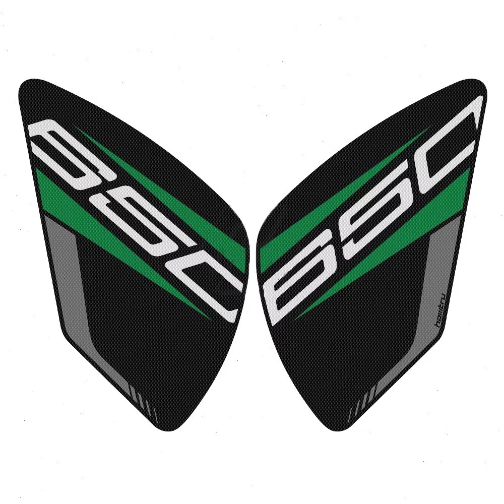 Motorcycle Anti-Slip Tank Pad Knee Grip Sticker For Kawasaki Ninja 650 2017-2020
