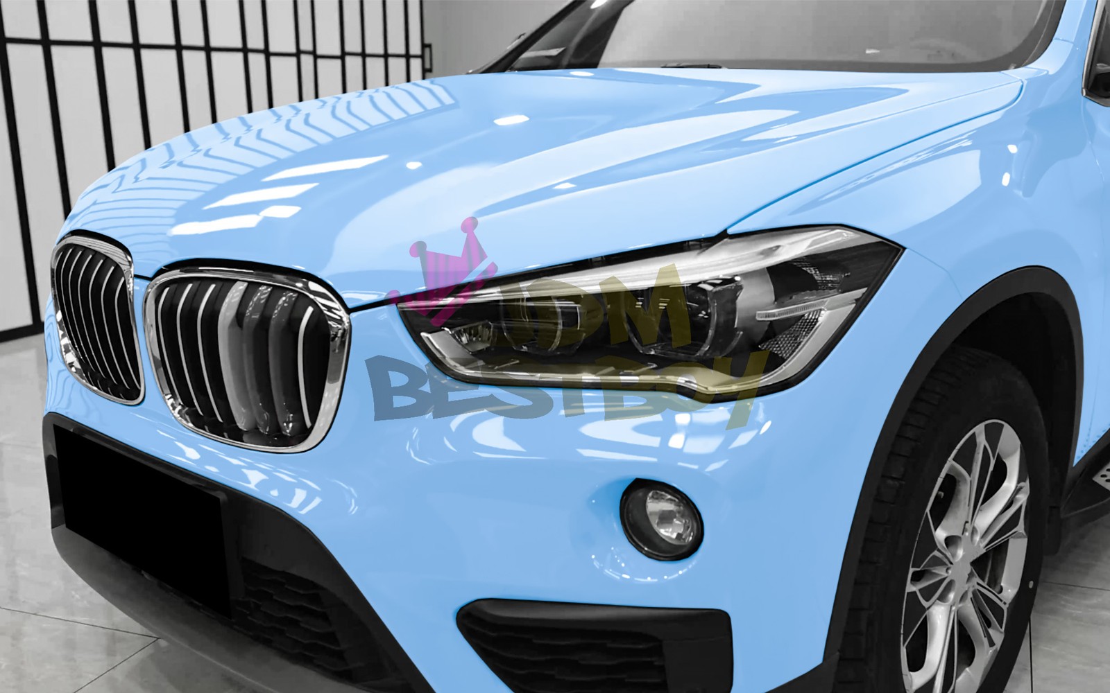 TPU Color Gloss Zandvort Blue PPF Paint Protection Film Dry Wet Apply Vinyl Wrap