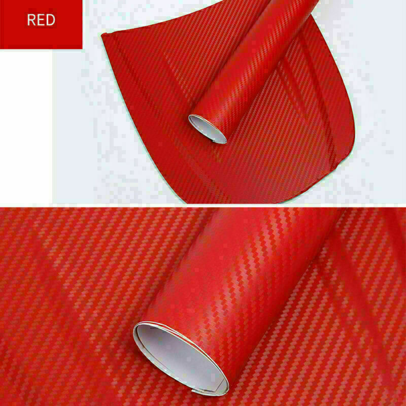 4D Waterproof DIY Matte Carbon Fiber Vinyl Film Wrap Sticker Decal 152cm Fashion