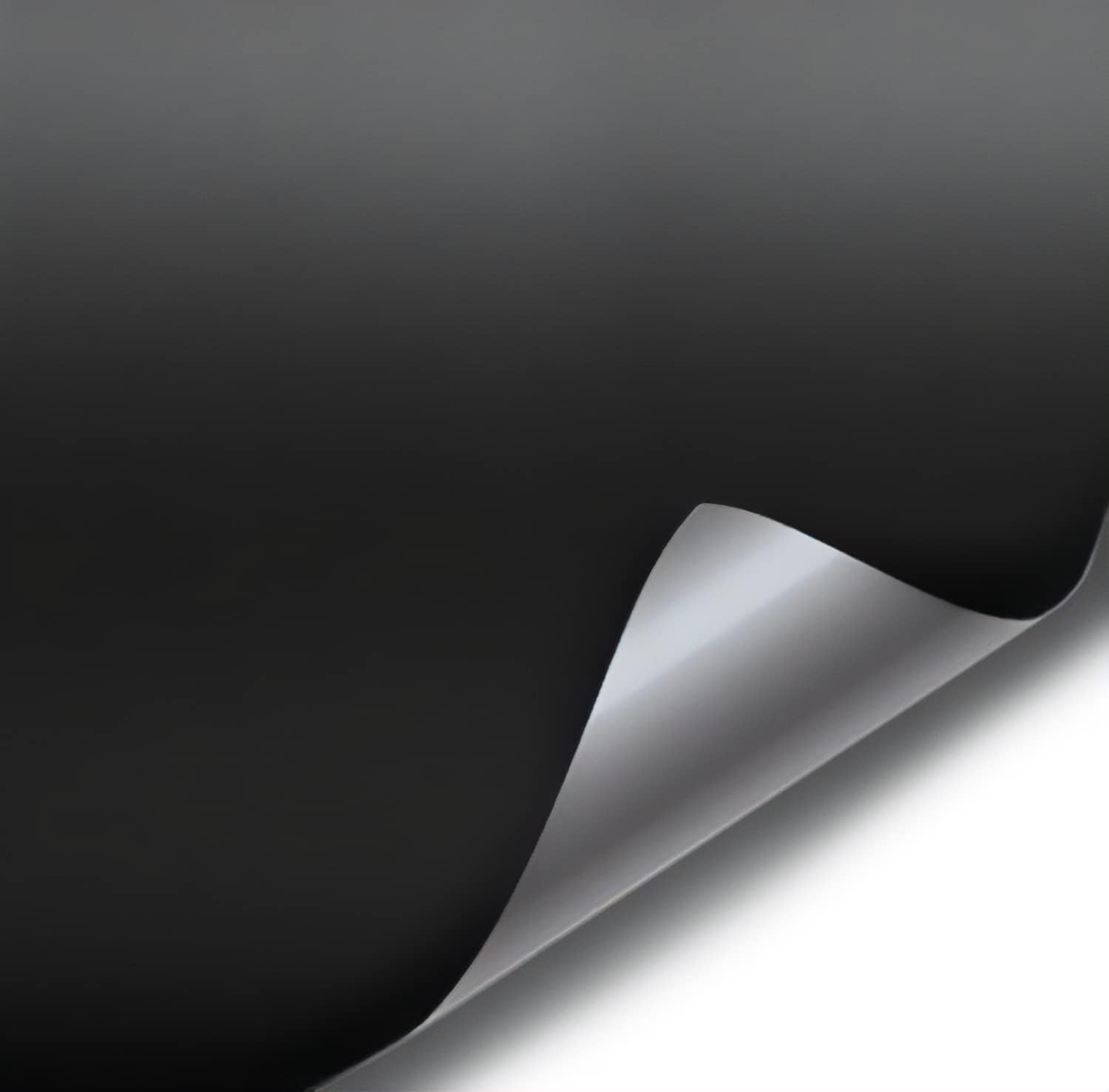 1ft x 2ft Matte Black Vinyl Adhesive Film for Cars, Boats & More – Easy Install