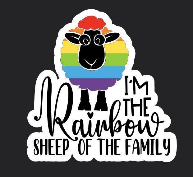 Happy Pride Month Sticker Decal Phone Laptop Bottle Car Stickers Gay Queer LGBTQ