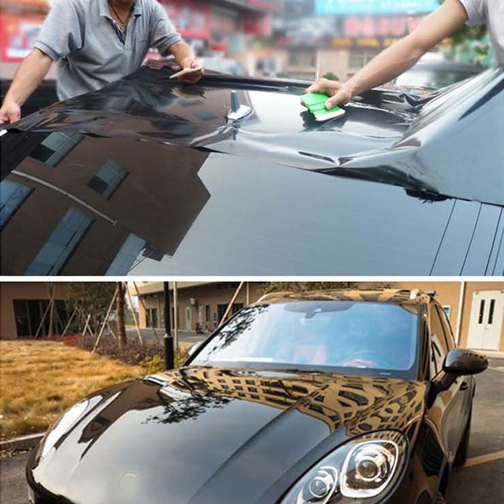 Water-proof Vinyl Car Wrap Sheet Roll Film Sticker Decal Paper Gloss 30*152cm