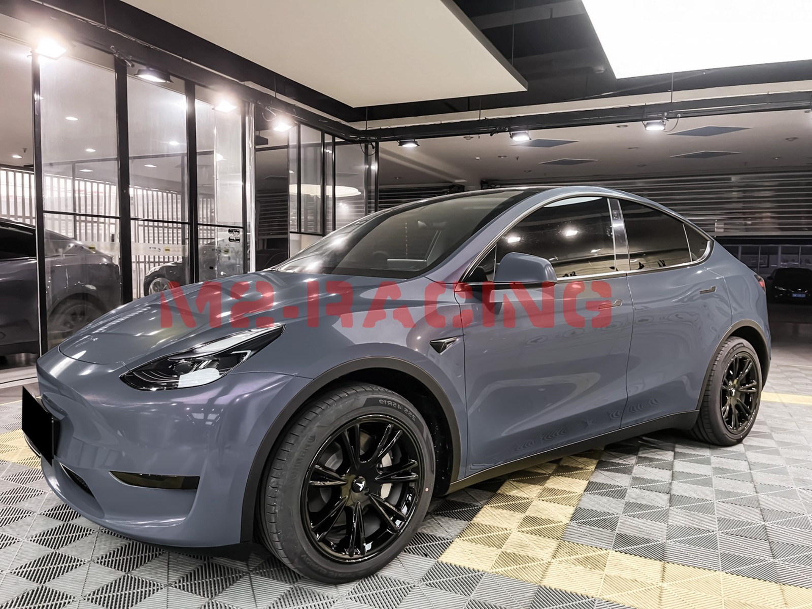 ESSMO PET Galaxy Dust Gloss Bernina Gray Auto Car Vinyl Wrap Decal Sticker