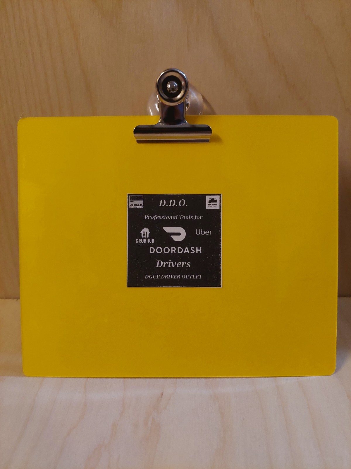 #1 Delivery In Progress Driver Sign+ Mount Eco-Friendly Thermal Printing 6×7″
